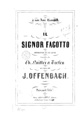 Il signor Fagotto