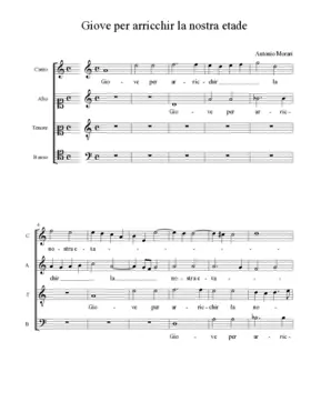 Giove per arricchir la nostra etade