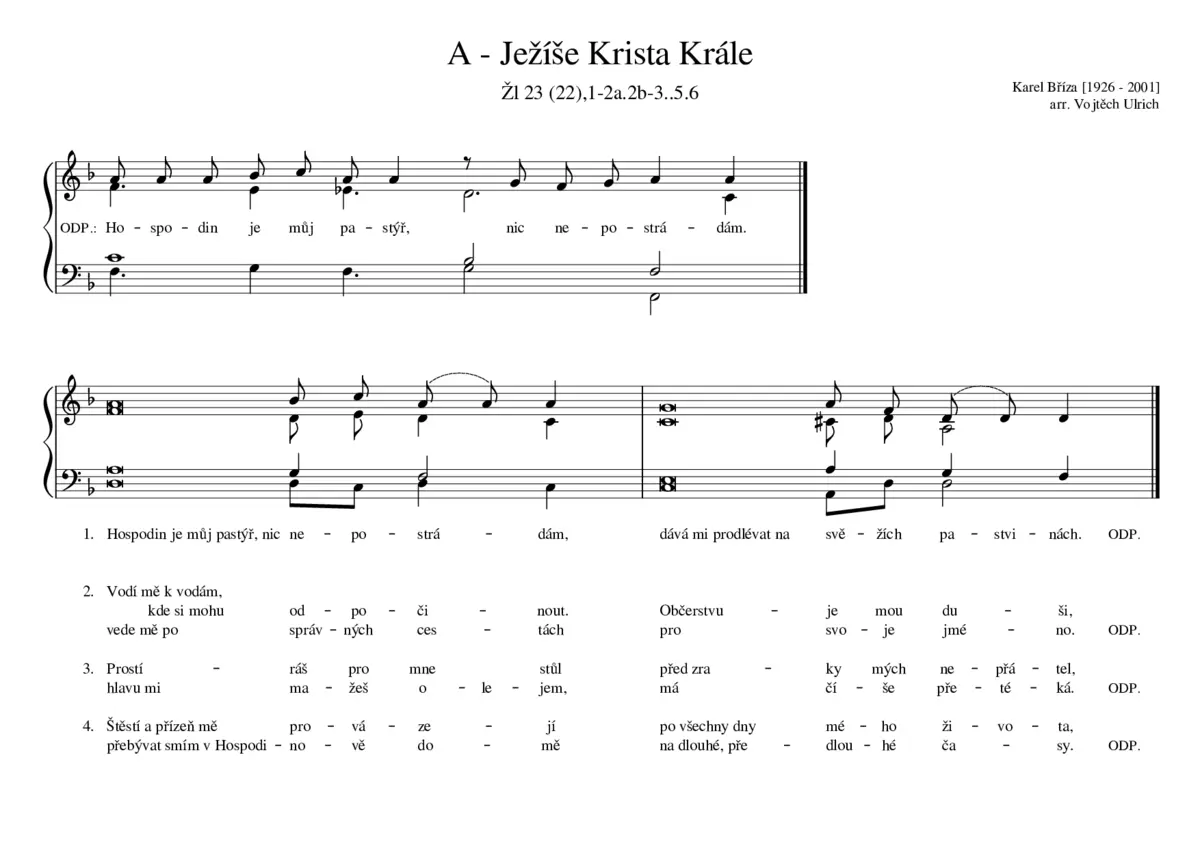 A - Ježíše Krista Krále - Page 1