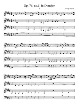 String Quartet in D minor Hob.III:76