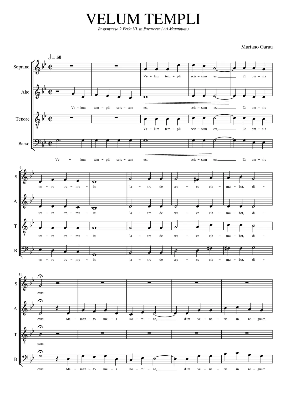 Velum templi - Page 1