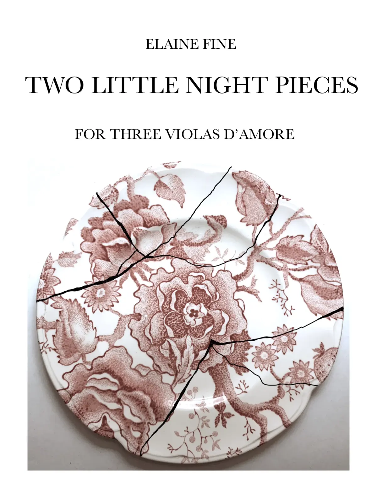 Two Little Night Pieces for Three Violas d'amore - Page 1