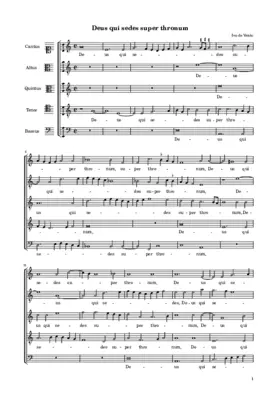 Deus qui sedes super thronum