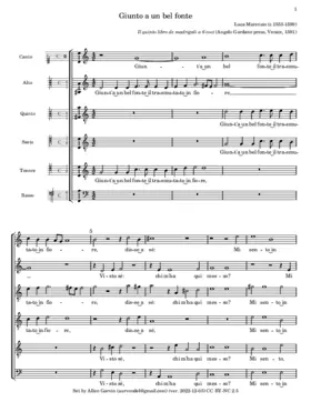 Giunt' à un bel fonte