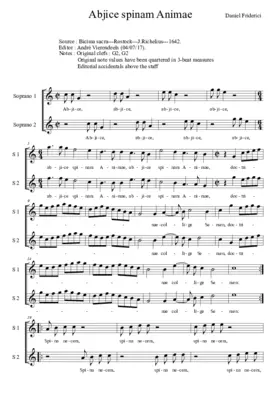 Abjice spinam Animae