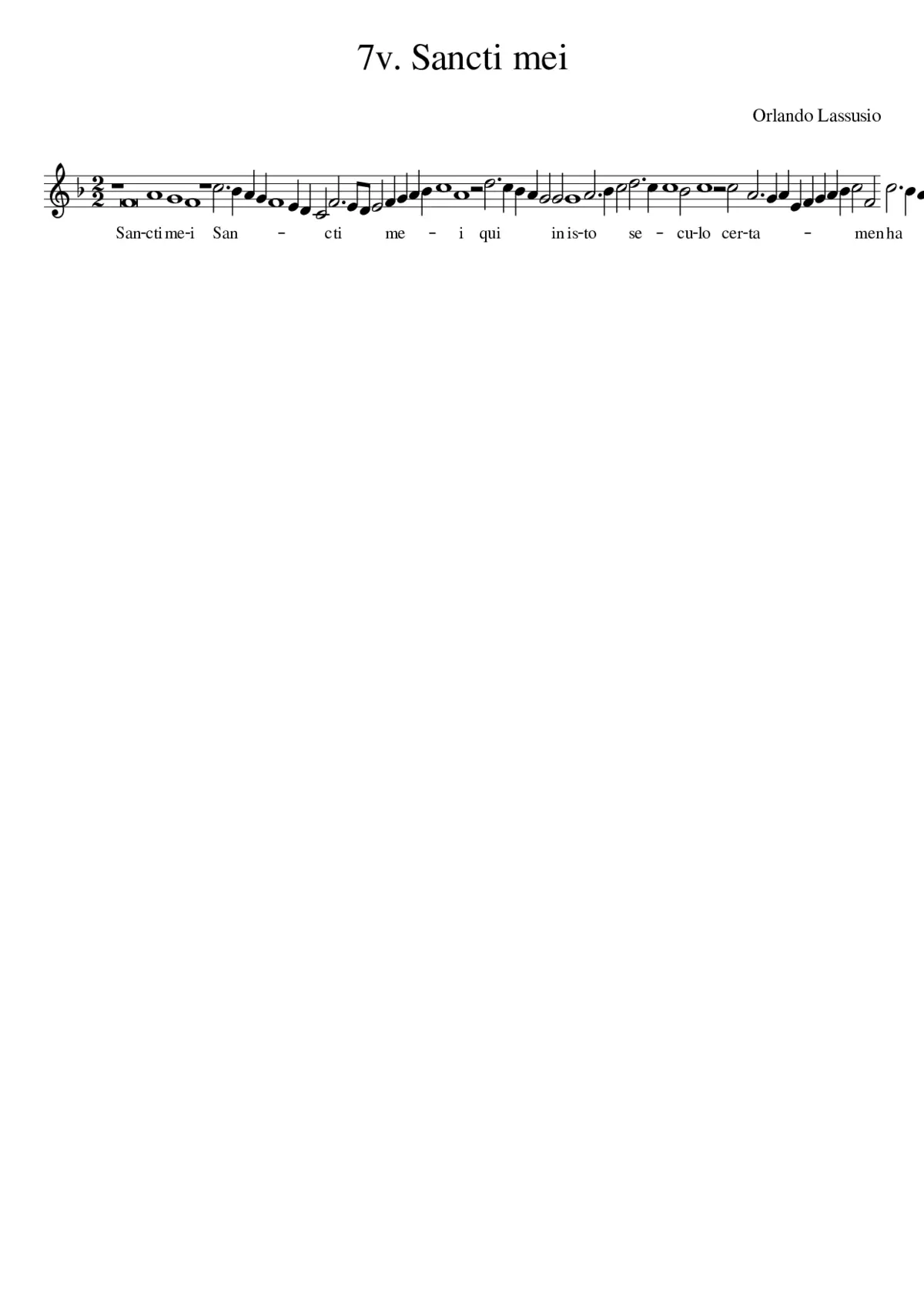 7v. Sancti mei - Page 1