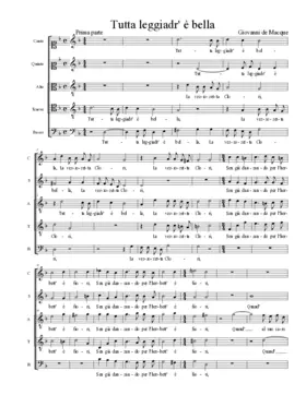 Tutta leggiadr' è bella