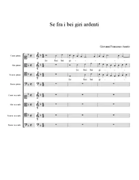 Se fra i bei giri ardenti