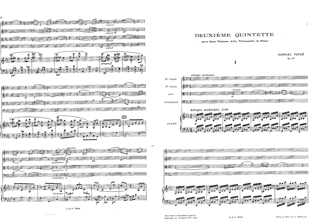 Piano Quintet No.2 - Page 1