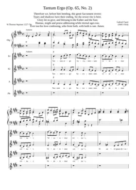 Tantum Ergo Op. 65 No. 2