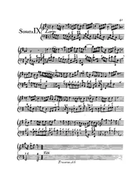 Flute Sonata in B minor