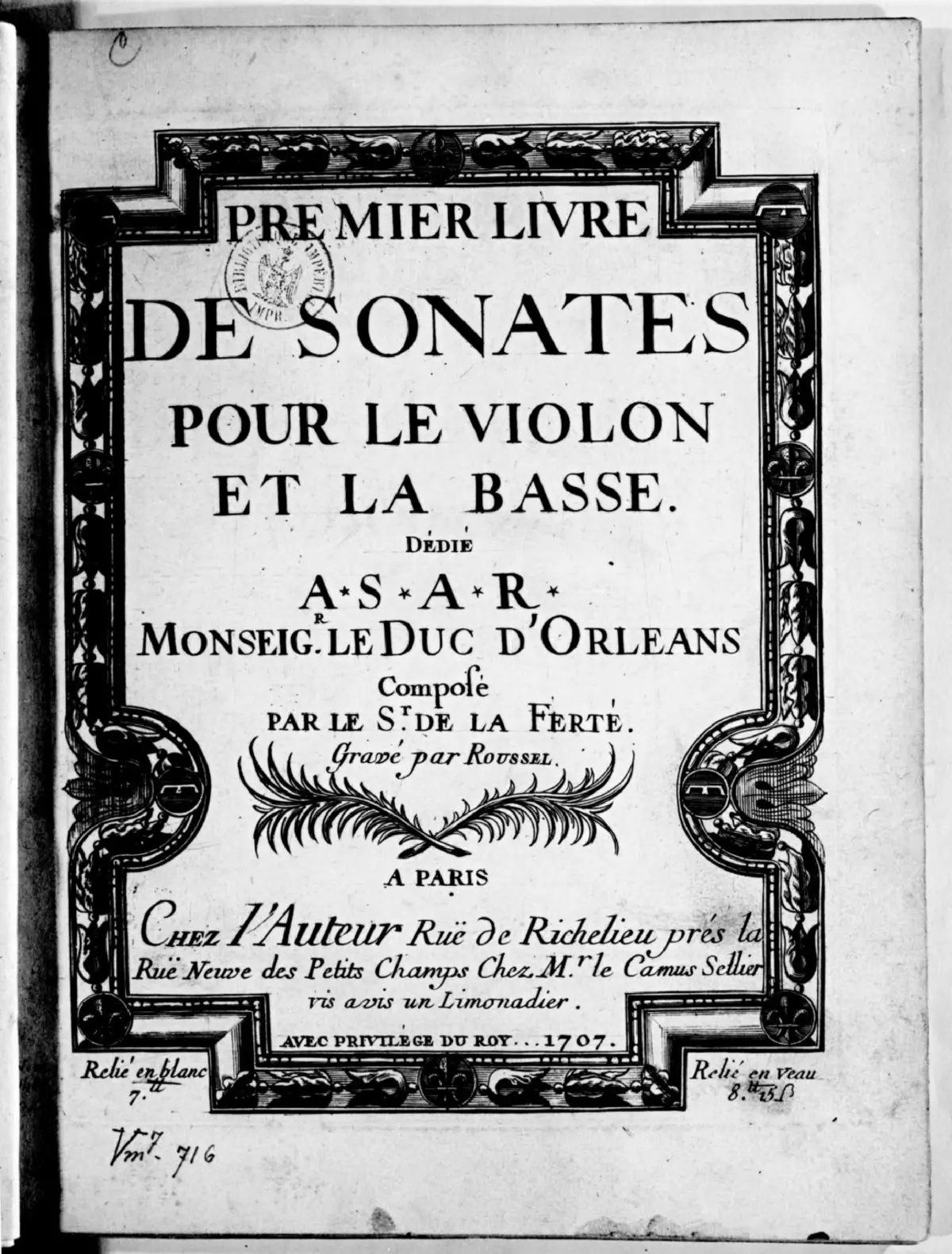 12 Violin Sonatas, Op.1 - Page 1