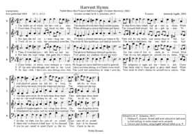 Harvest Hymn