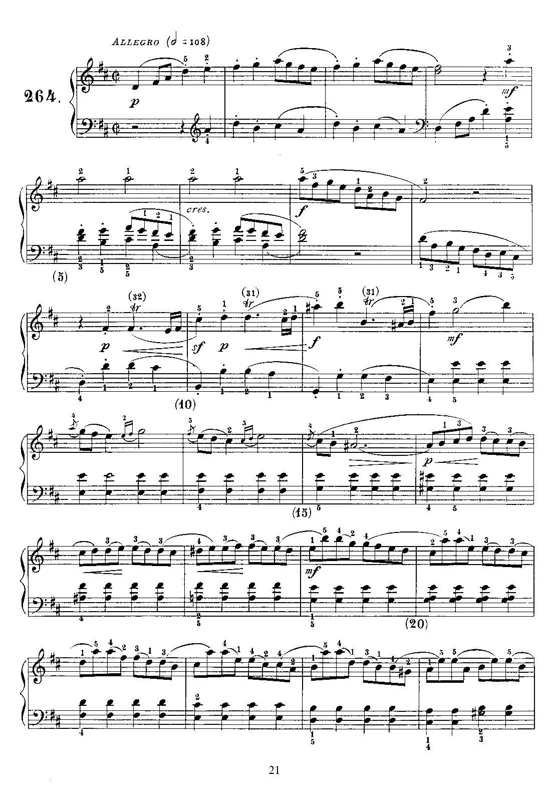Keyboard Sonata in D major - Page 1