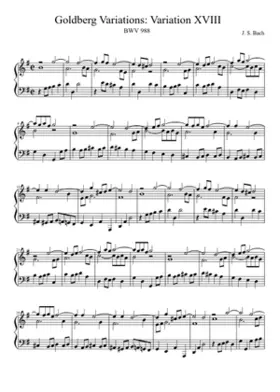 Goldberg-Variationen BWV 988