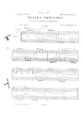 Petits préludes sur les 8 gammes du plain-chant