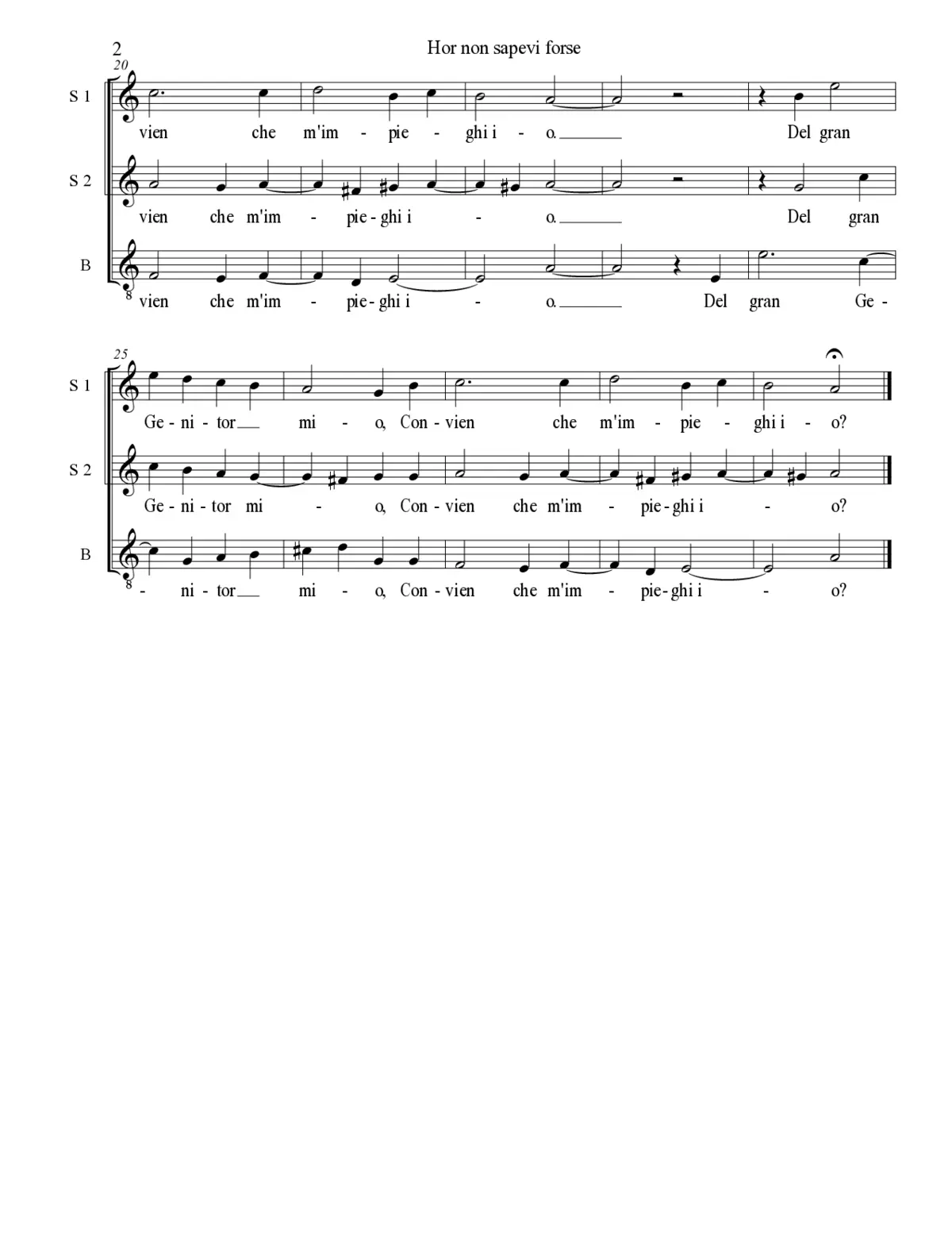All'hor con gli occhi bassi - Page 1