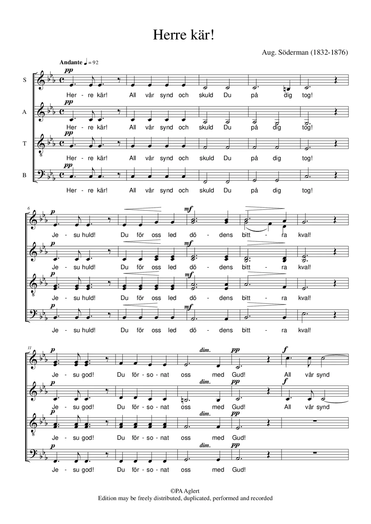 Herre Kär - Page 1