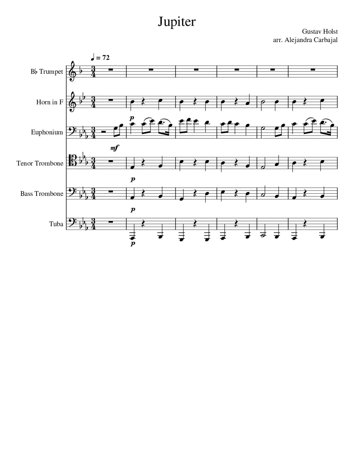 Jupiter The Bringer Of Jollity - Page 1