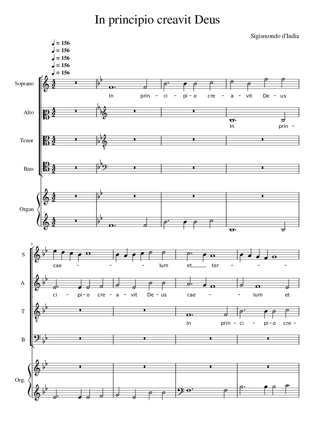 In principio creavit Deus - Page 1