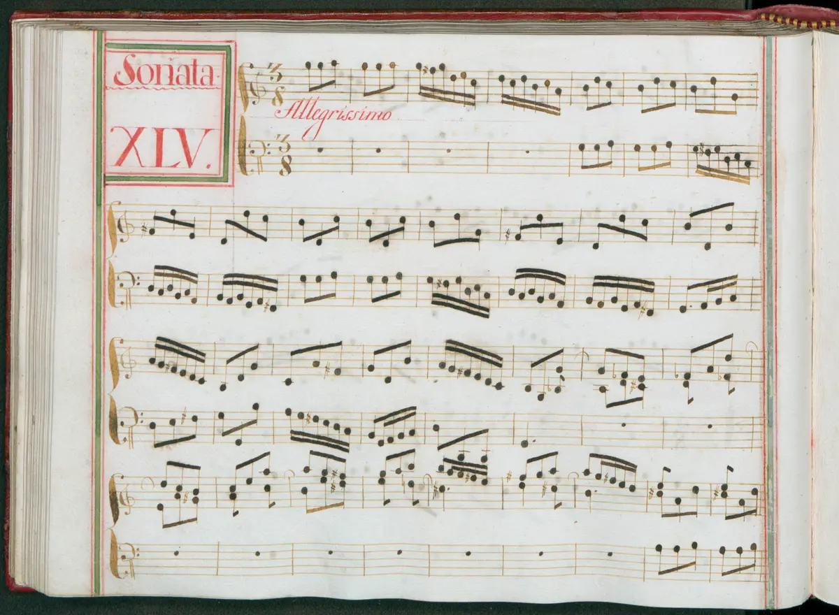 Keyboard Sonata in G major - Page 1