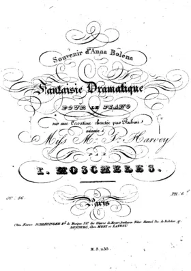 Fantaisie dramatique sur une cavatine chantée par Rubini
