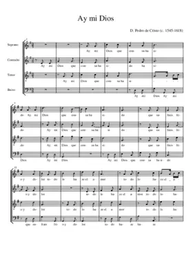 Ay mi Dios