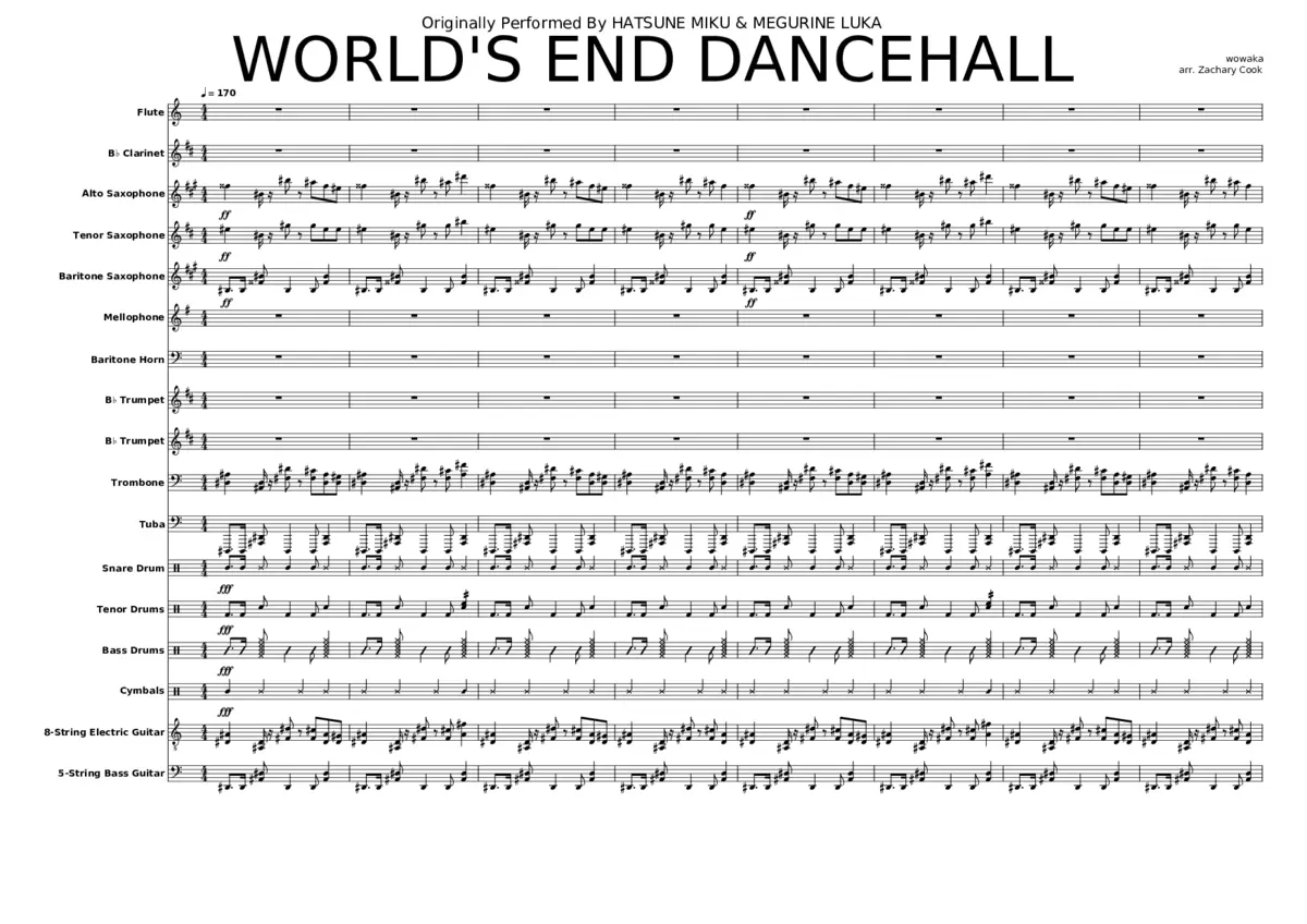 World's end Dancehall - Page 1