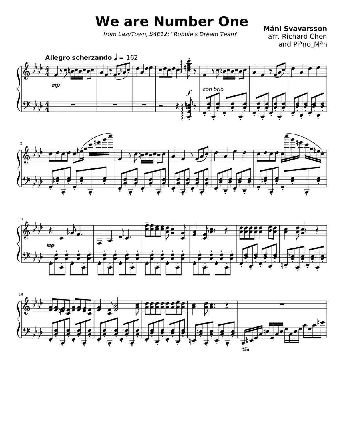 we are number one - Page 1