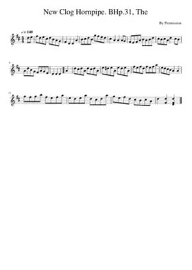 The New Clog Hornpipe. BHp.31