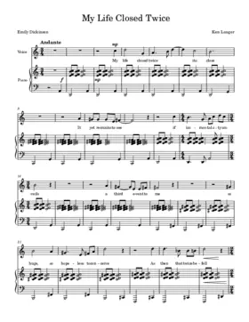 Dickinson Songs: My Life