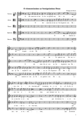 O clementissime ac benignissime Deus