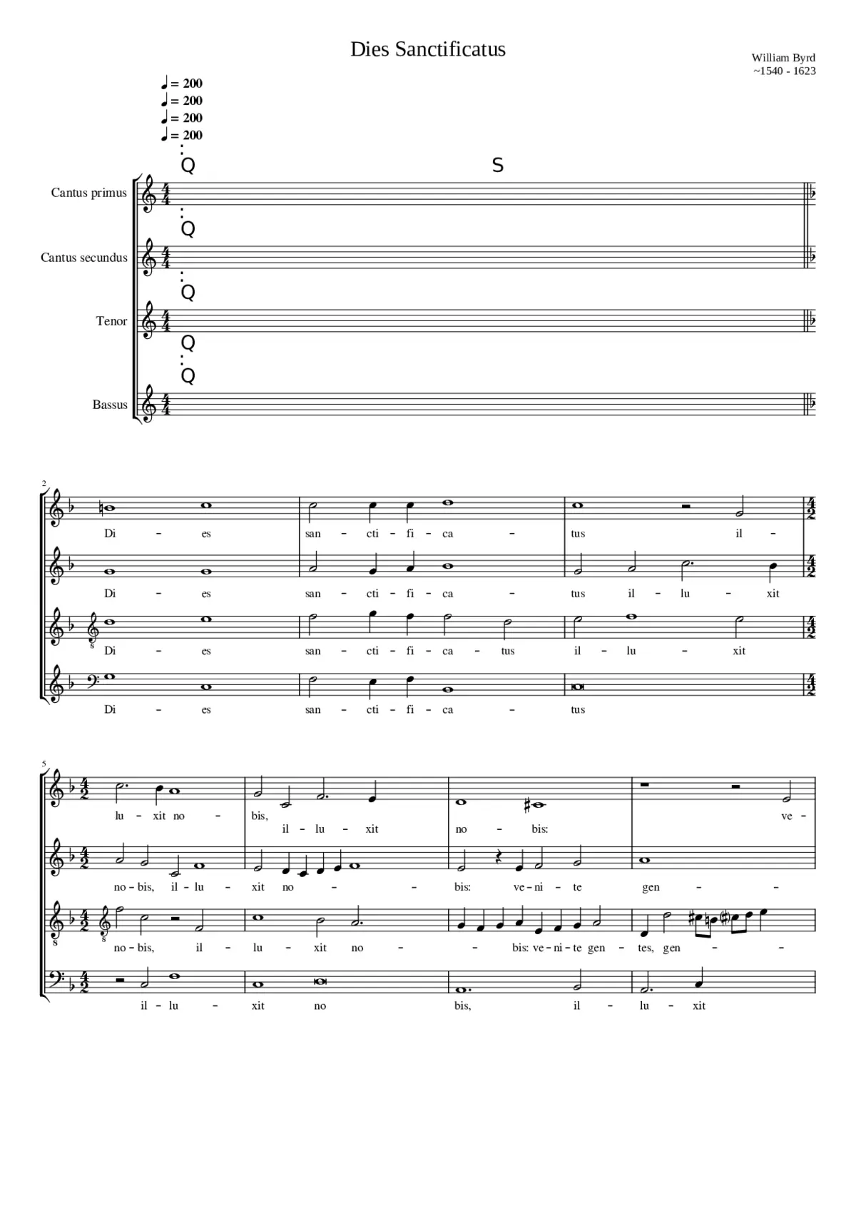Dies sanctificatus - Page 1