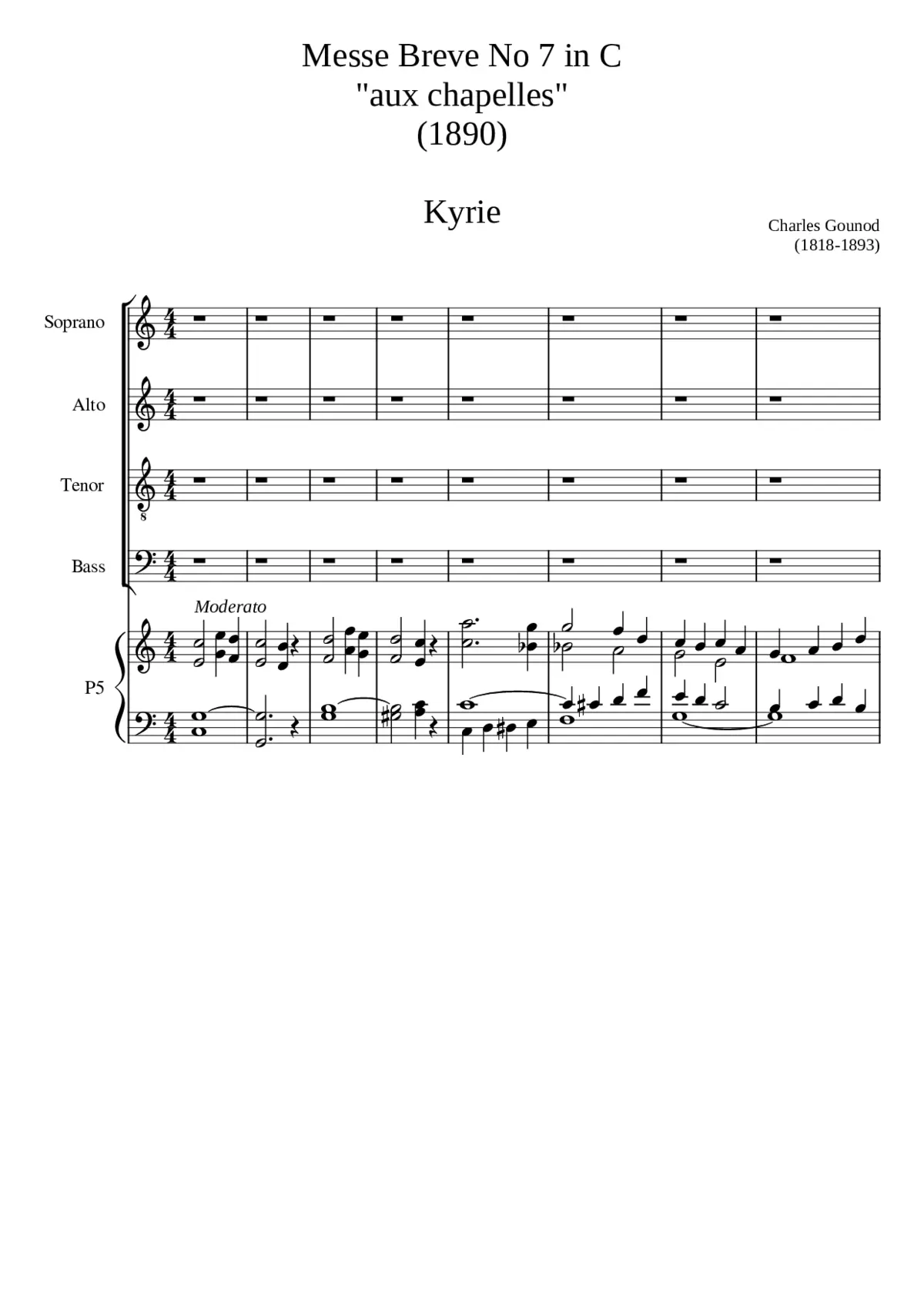 Messe brève pour les morts CG 78 - Page 1