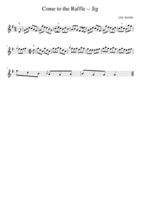 Come to the Raffle -- Jig