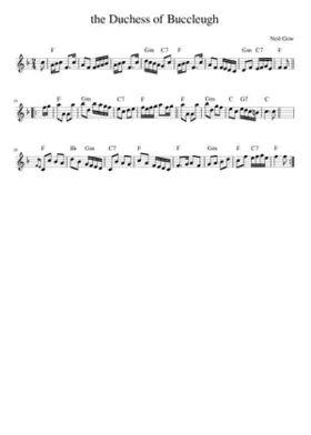 The Duchess of Buccleugh