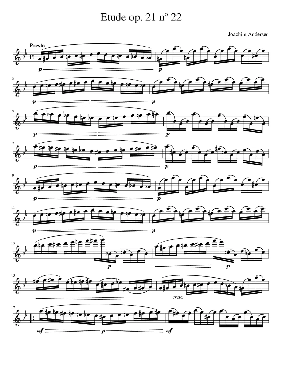 24 Studien op. 21 - Page 1