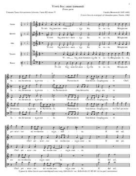 Vivrò fra i miei tormenti e le mie cure