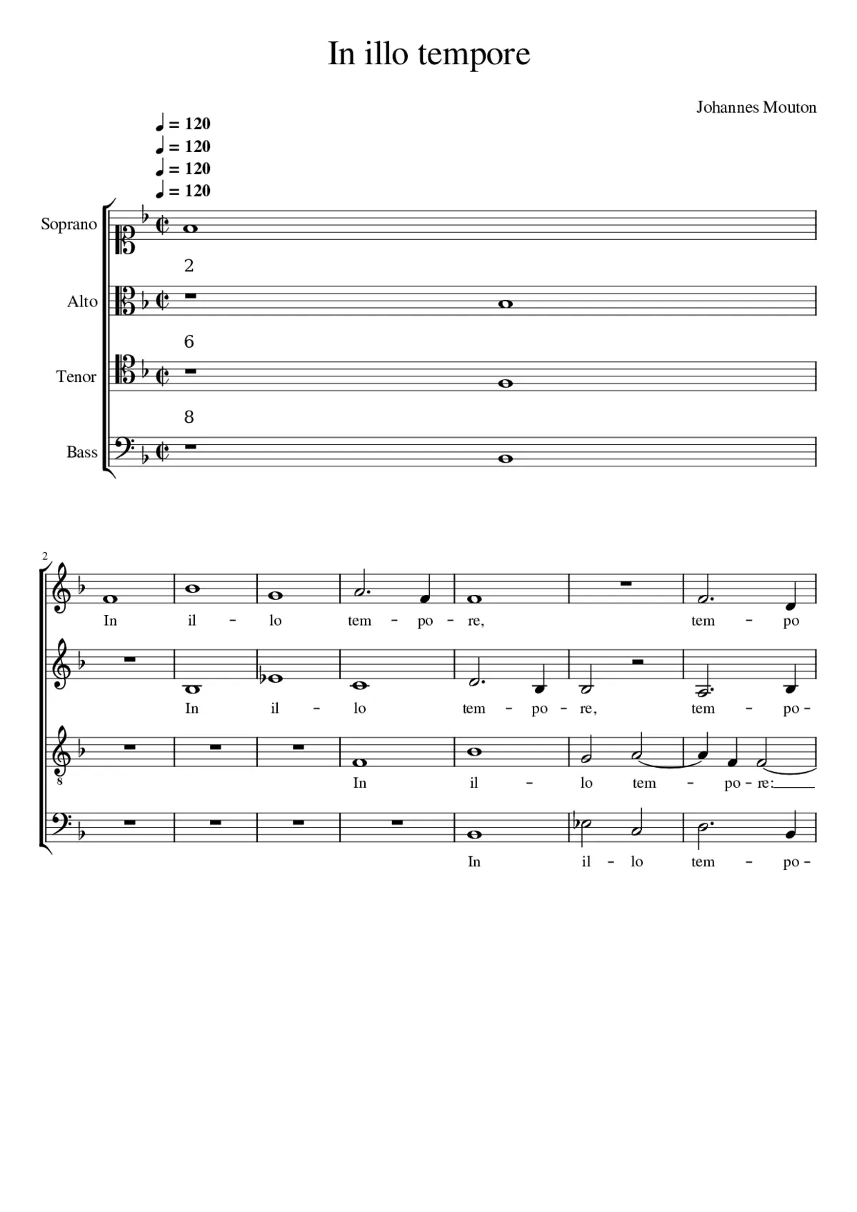 In illo tempore - Page 1