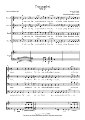 Trauungslied WAB 49