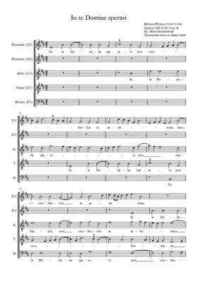 In te Domine speravi