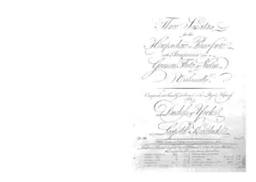 3 Keyboard Trios, Op.34