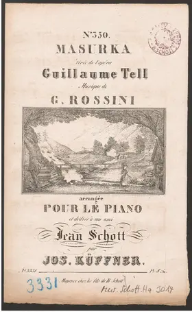 Masurka tirée de l'opéra Guillaume Tell