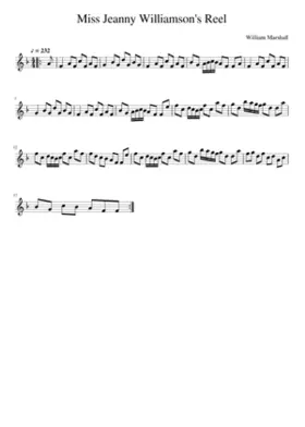 Miss Jeanny Williamson's Reel