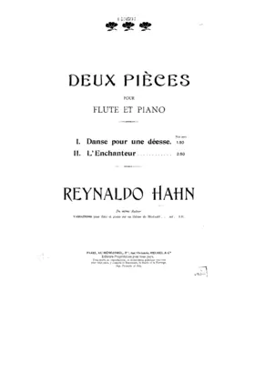 2 Pièces pour flûte et piano
