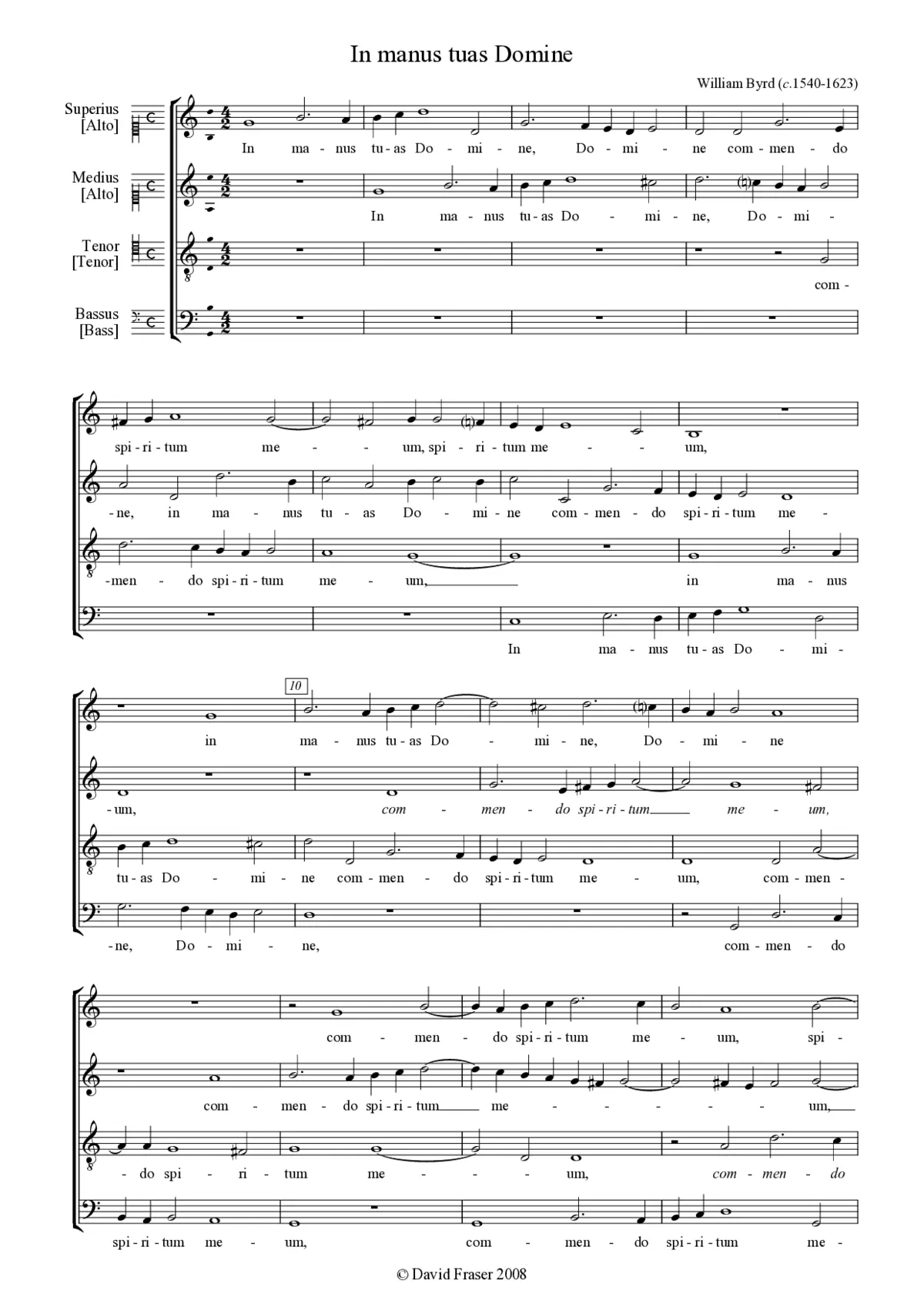 In manus tuas - Page 1