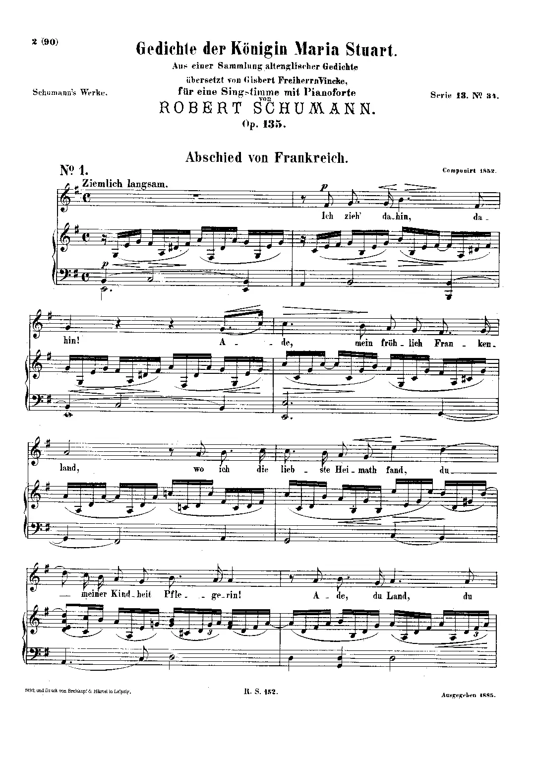 Gedichte der Königin Maria Stuart - Page 1