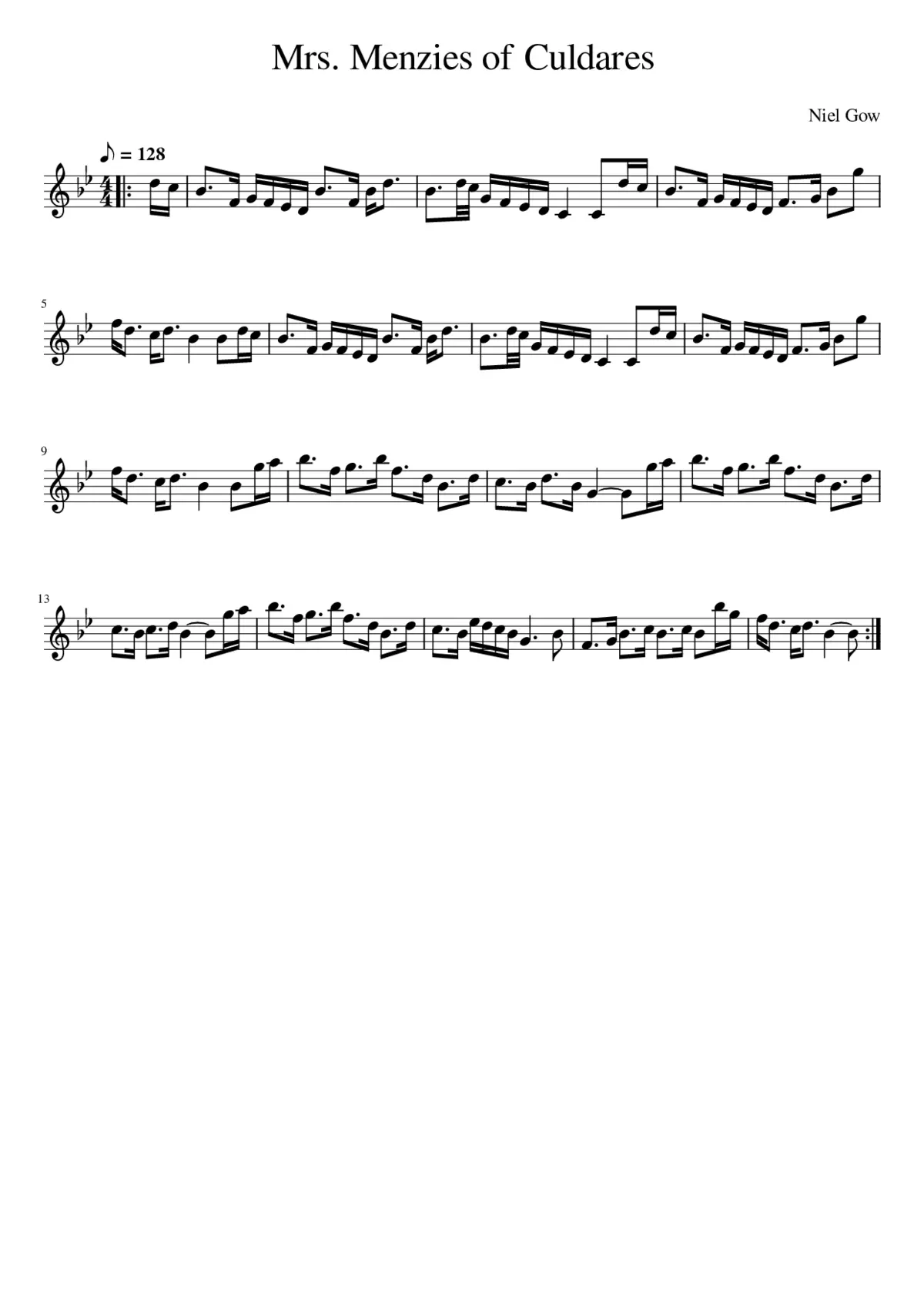 Mrs. Menzies of Culdares - Page 1