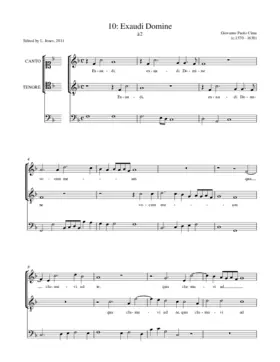 Exaudi Domine vocem meam