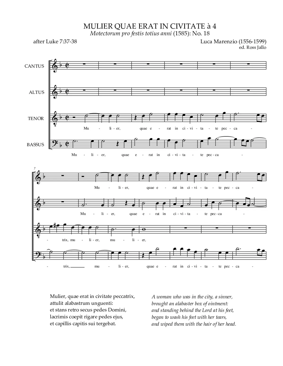 Mulier quae erat in civitate - Page 1
